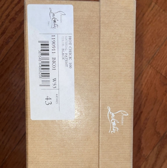 Brand New Christian Louboutin Hot Chick 100 patent Leather Pumps size 43 - Picture 4 of 6